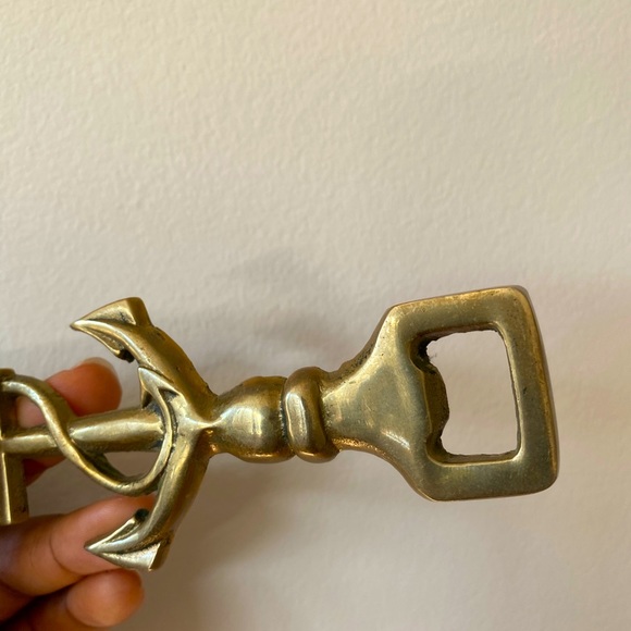 Vintage Solid Brass Nautical Opener - Picture 4 of 5